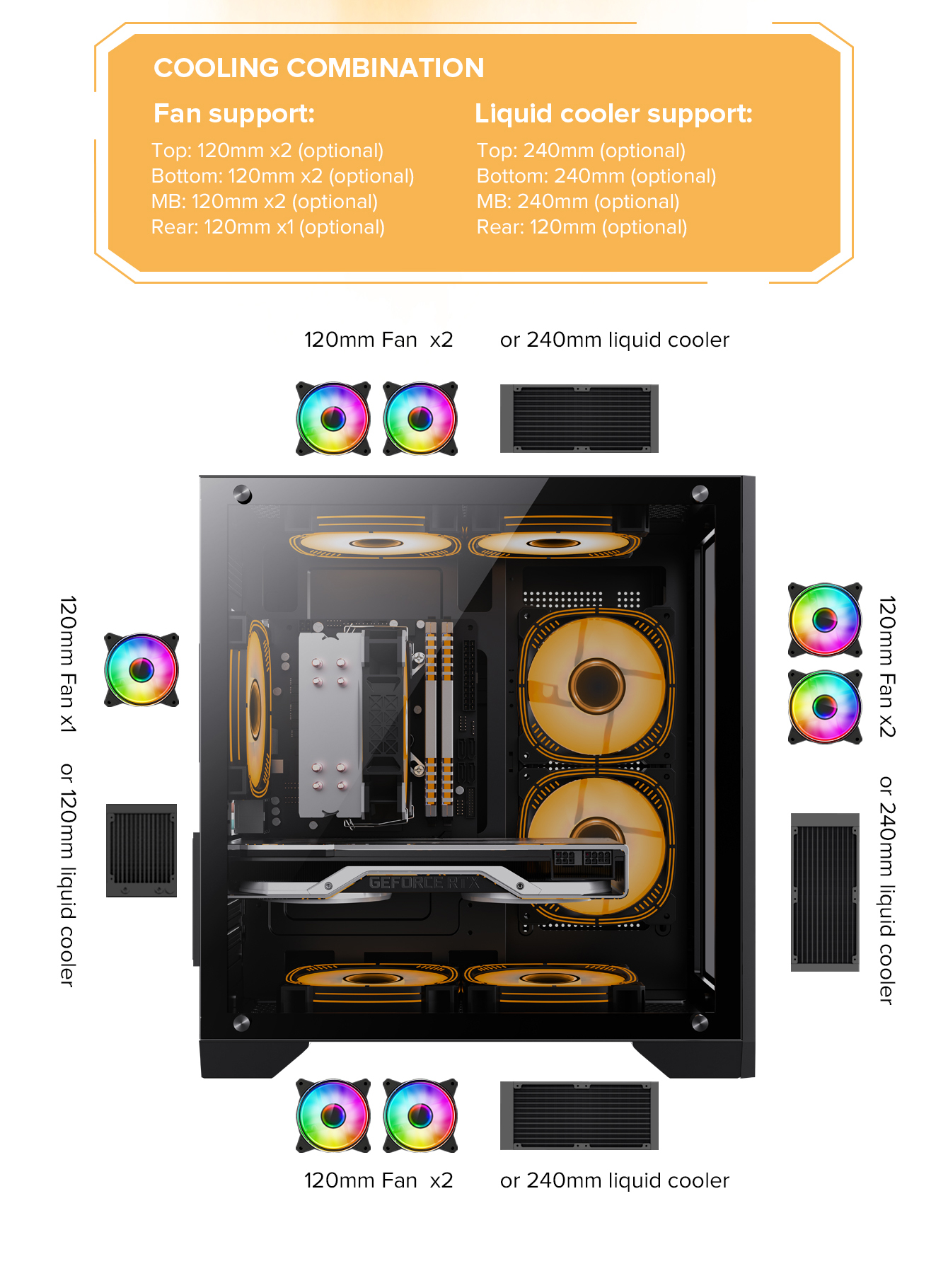GAMEMAX INFINITY MINI BLACK PC Case
